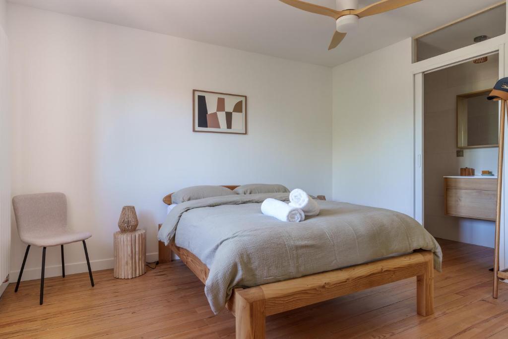 Chambre 4 de Maison Eyrans